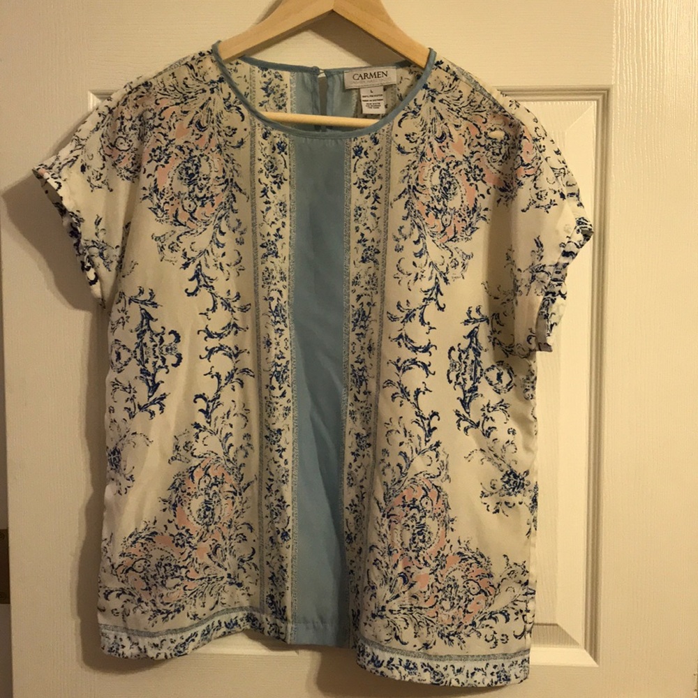 Carmen Marc Valvo Blouse